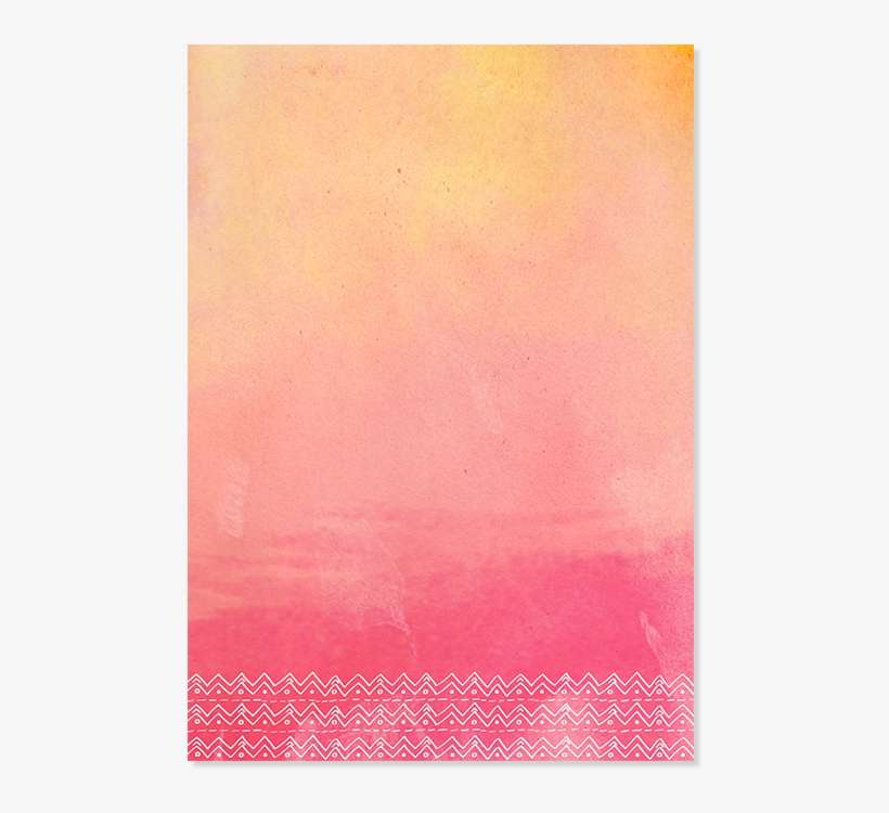 Invitation Aquarelle Pepperandjoy Back - Invitation Aquarelle, transparent png download