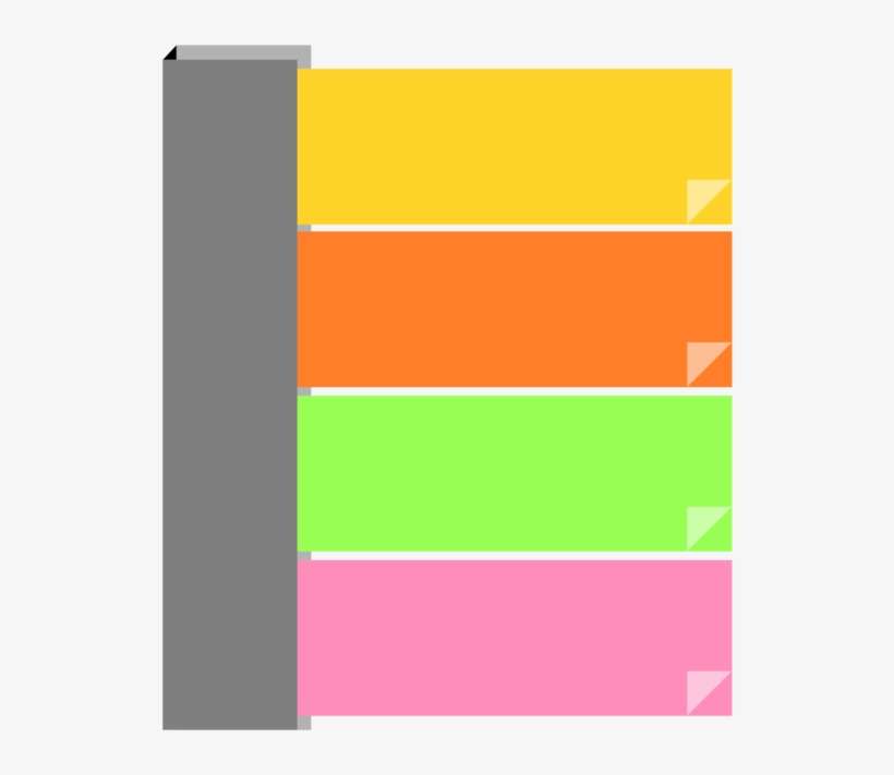 Post-it Note Paper Adhesive Tape Computer Icons Sticker - Sticky Notes Png, transparent png download