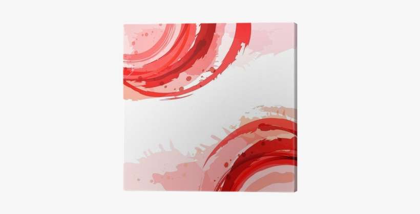 Abstract Vector Square Background With Brush Strokes - Brush, transparent png download