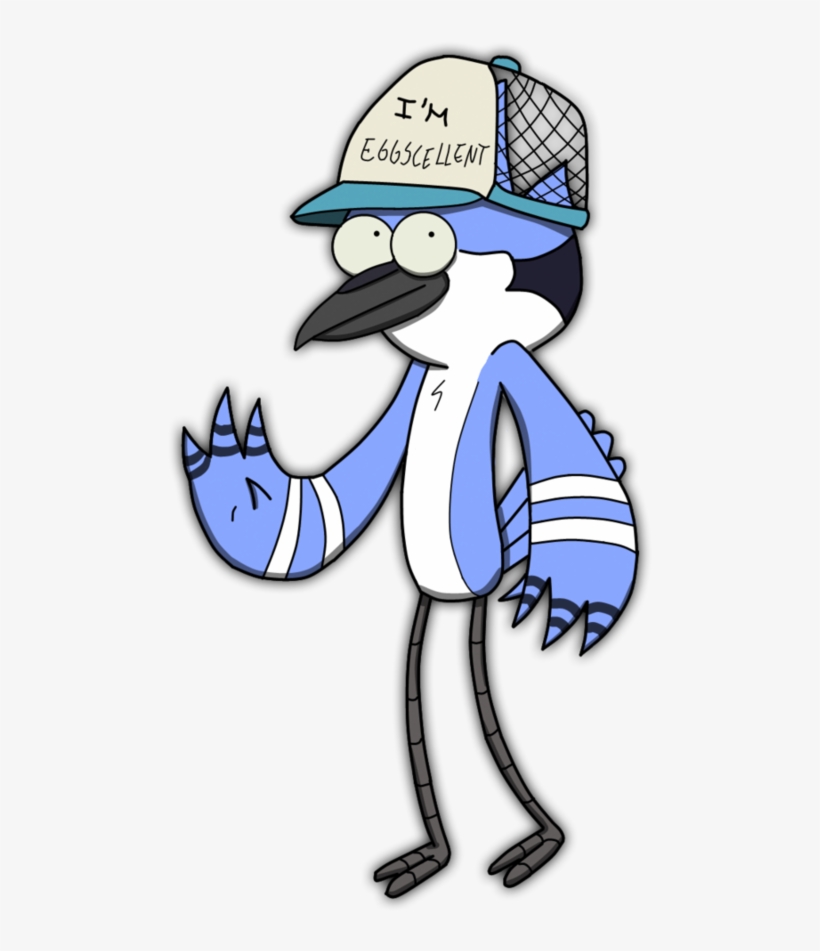 í 'rr I \,regular Show,обычный Мультик,фэндомы,mordecai - Apenas Um Show Chibi, transparent png download