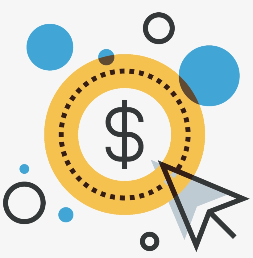 Seo Icon Blue Pixel Pay Per Click - Diversified Economy, transparent png download