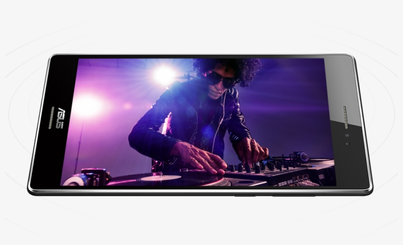 Unlike Tablets With Rear Or Side Speakers, Asus Zenpad - Disc Jockey, transparent png download