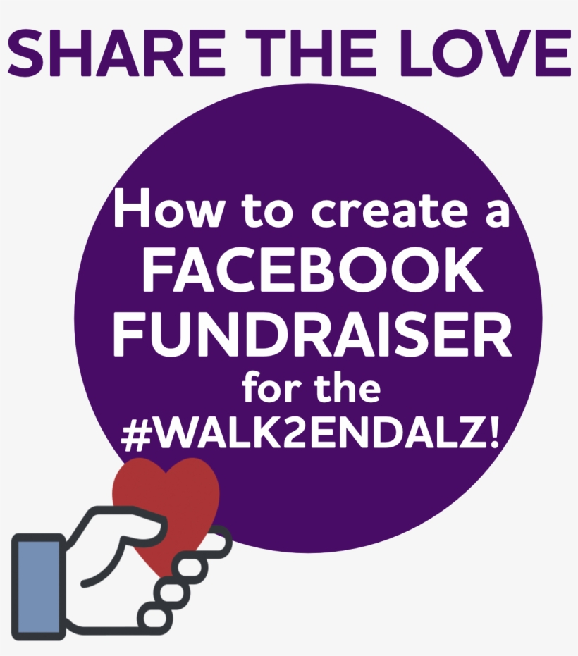 Share The Love Facebook Fundraiser - Graphic Design, transparent png download
