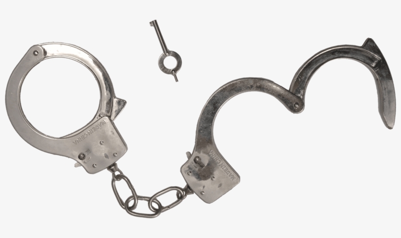 Opened Hand Cuffs Classic - Handcuffs Opened, transparent png download