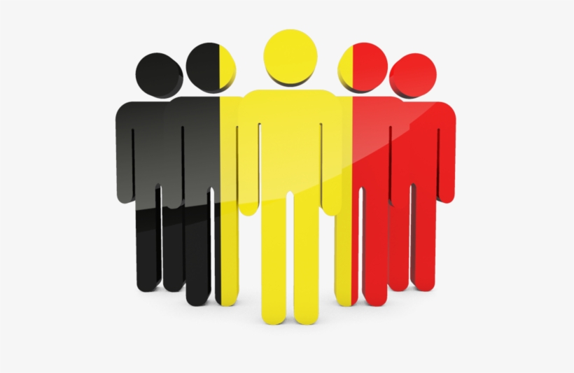 Illustration Of Flag Of Belgium - South Georgia And The South Sandwich Islands Icons, transparent png download