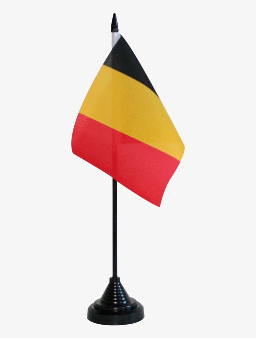 Belgium Table Flag - Drapeau Table Belgique, transparent png download