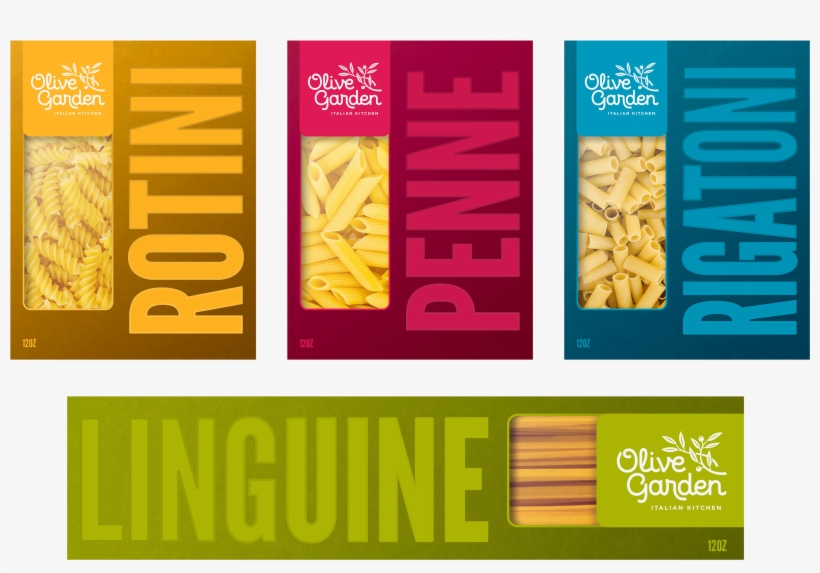 Olive Garden Packaging - Olive Garden Pasta Packaging, transparent png download