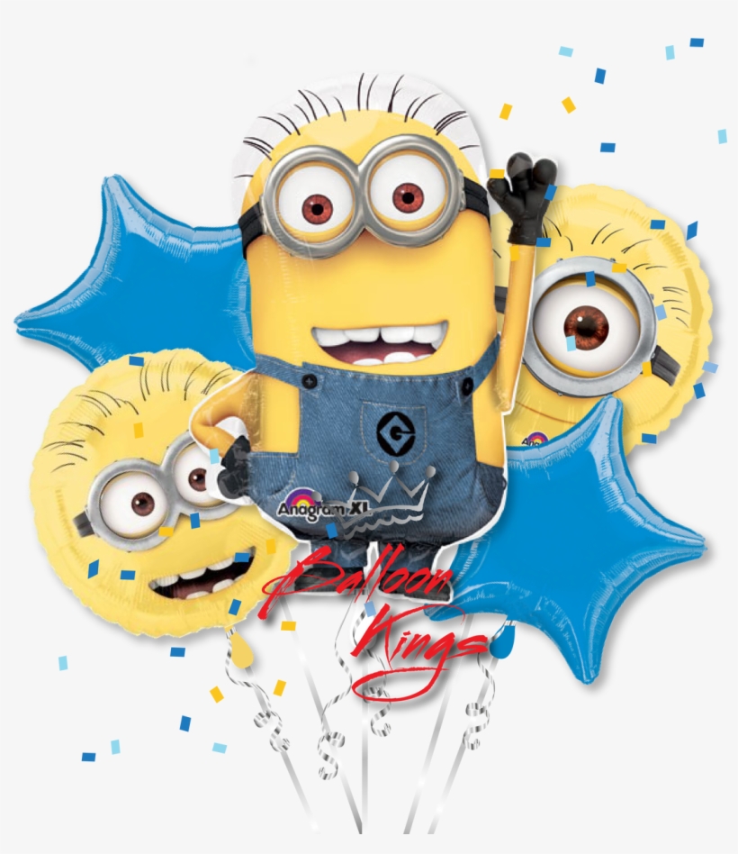 Despicable Me Bouquet - Minion Png, transparent png download