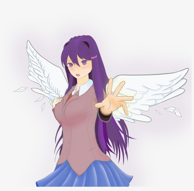 Ddlc - Fairy, transparent png download