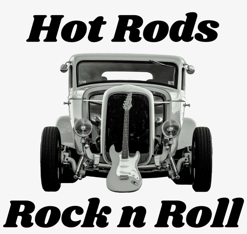 Hot Rods And A Guitar Rock N Roll - Open-wheel Car, transparent png download