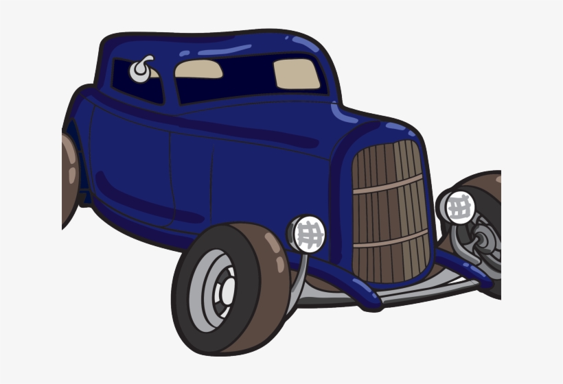 Antique Clipart Hot Rod - Antique Car, transparent png download