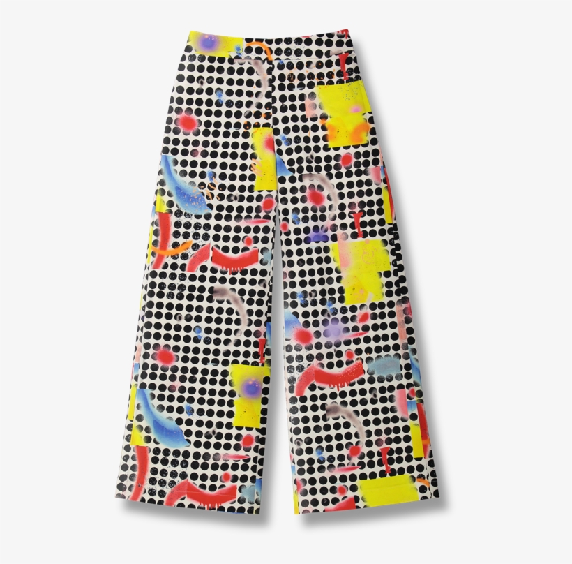 Vimma Trousers Ilona Dots Colorful S L - Board Short, transparent png download