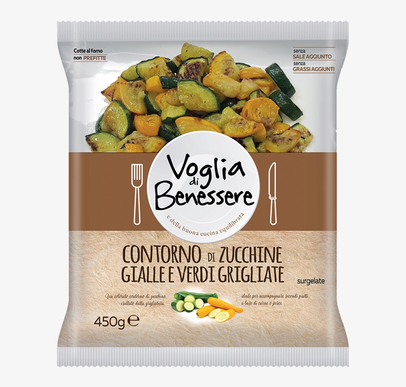 Side Dish Of Grilled Yellow And Green Zucchini - Natural Foods, transparent png download