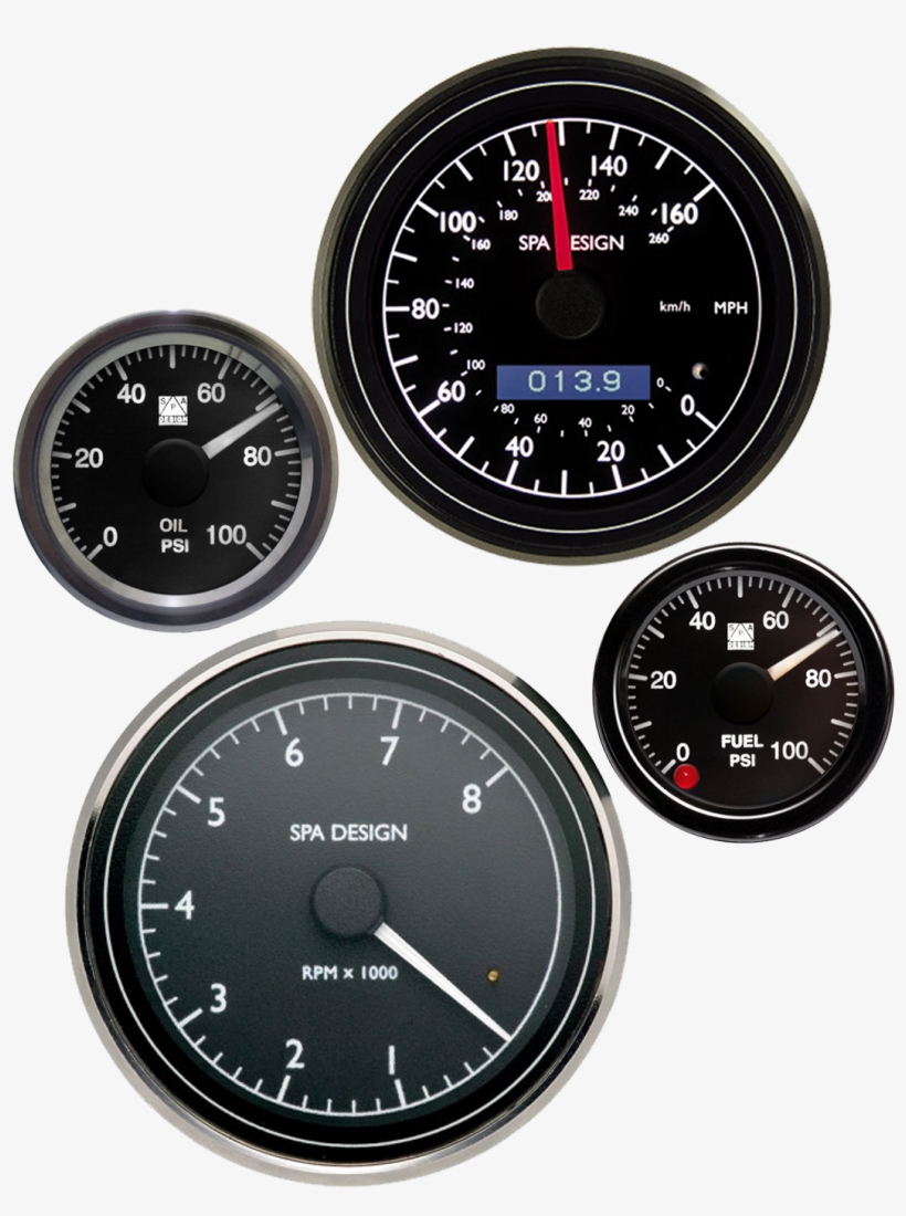 Classic Gauges - Speedometer, transparent png download