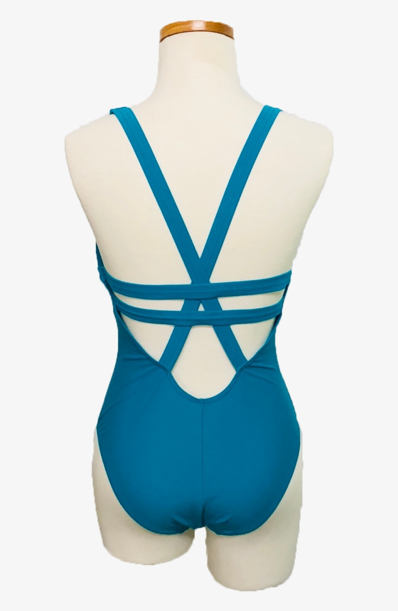 Women's Strappy Front One Piece Swimsuit - Maillot, transparent png download