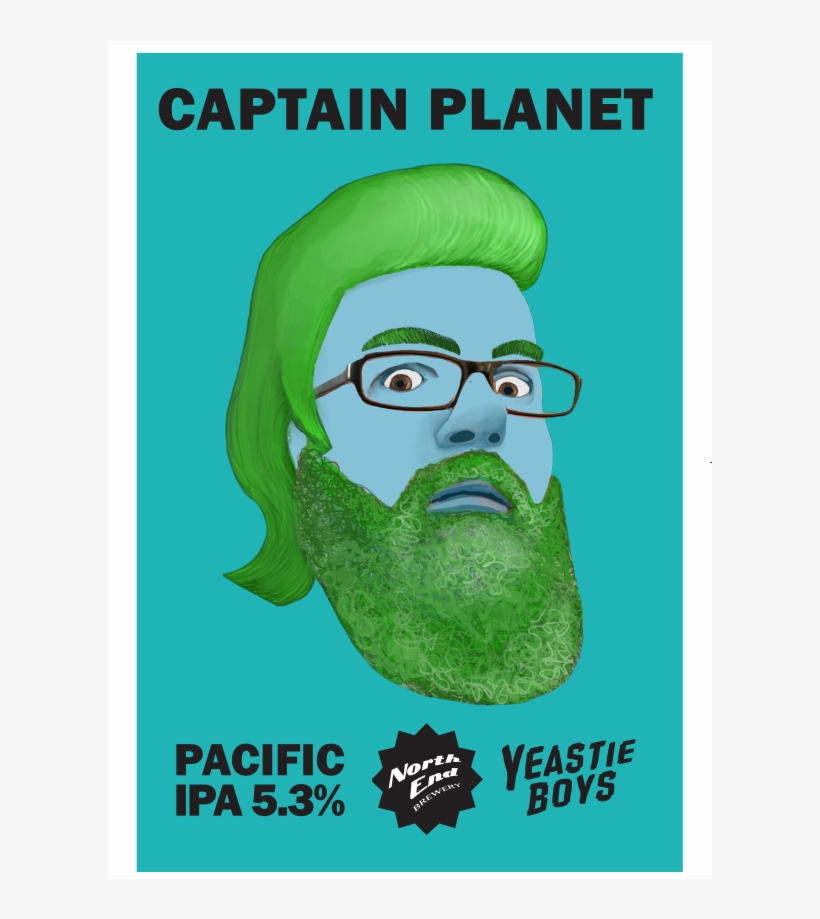 Yeastie Boys Captain Planet - Yeastie Boys, transparent png download