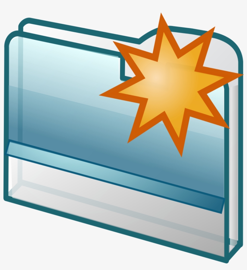 Bluesphere Folder New, transparent png download