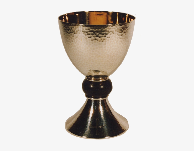 Calice Au Nœud En Métal Argenté Et Ébène - Champagne Stemware, transparent png download