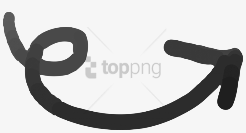 Free Png Black Hand Drawn Arrow Png Image With Transparent - Drawn Black Arrow Png, transparent png download