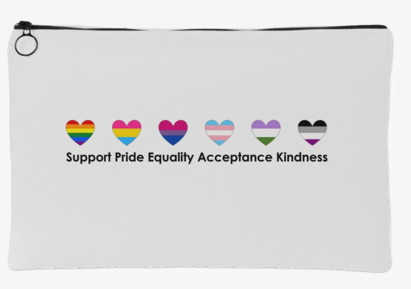 Pride Flag Hearts - Coin Purse, transparent png download