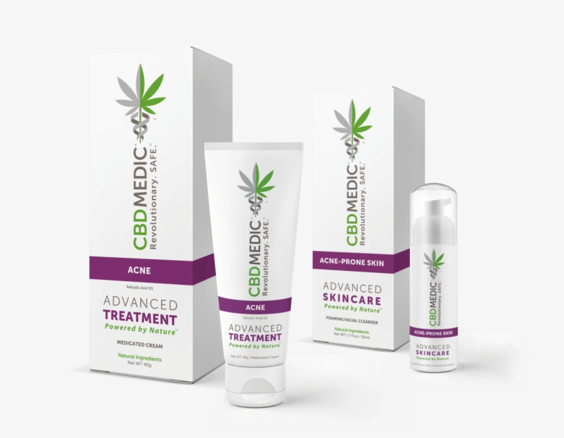 Acne Family Of Cbd Medic Products - Cosmetics, transparent png download