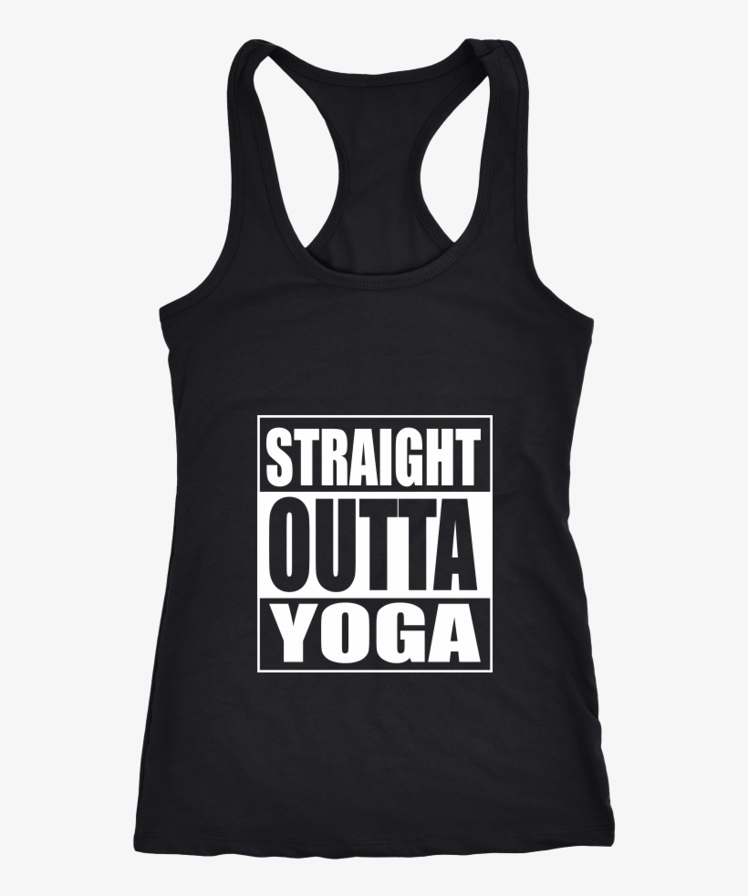 Limited Edition Straight Outta Yoga Tanks - Active Tank, transparent png download