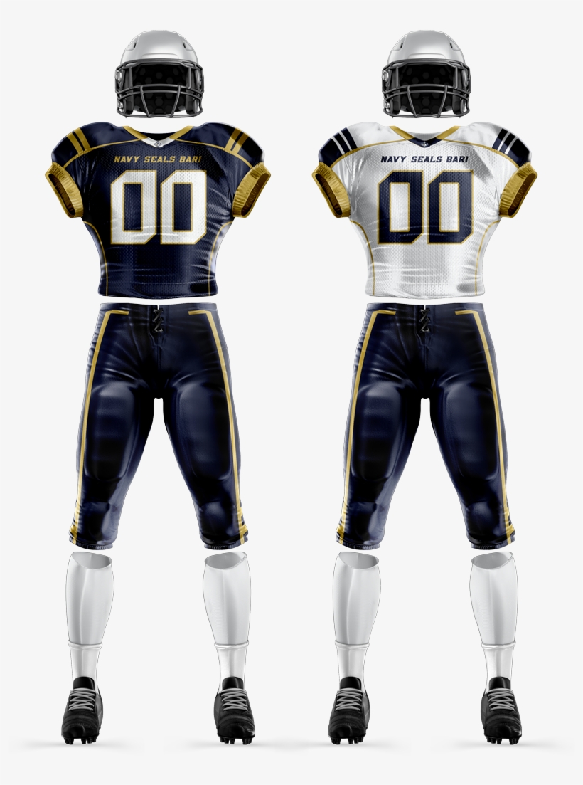 2017 Uniform Navy Seals Bari - Marquette Lacrosse Jersey, transparent png download
