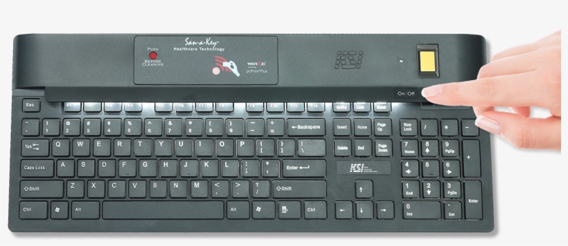 Ksi 1700 Sx Hfffb 16 Led Hi Res Transparent With Finger - Rapoo N1820 Keyboard And Mouse, transparent png download