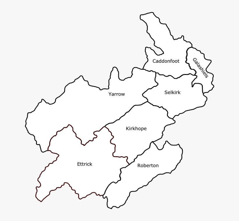 Select The One You Are Interested In From The List - Map Of Selkirk Scotland, transparent png download