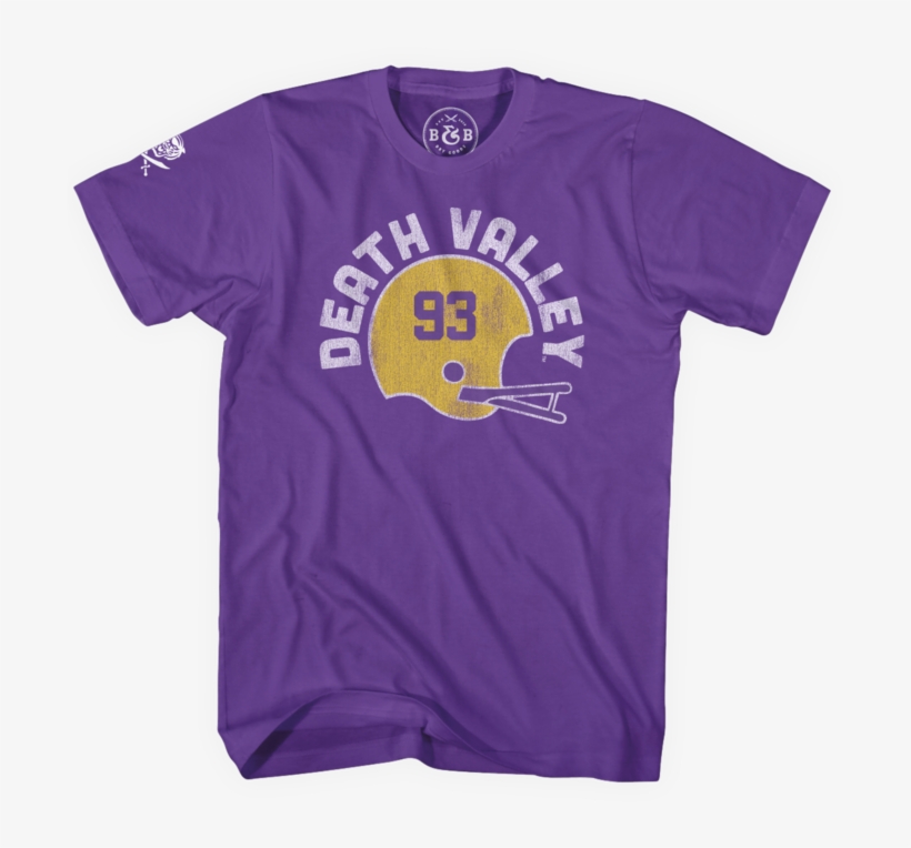 Lsu Tigers Death Valley Helmet Arch T-shirt - Active Shirt, transparent png download