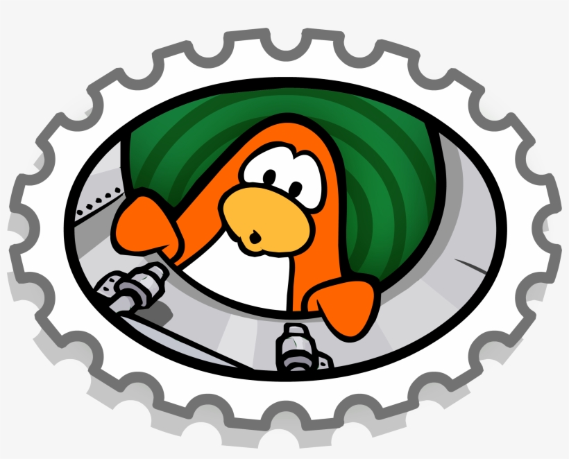 Underground Stamp - Club Penguin Easy Stamp, transparent png download