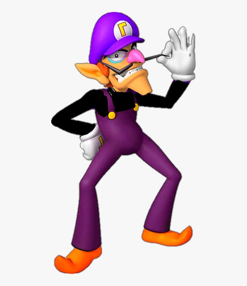 Waluigi Super Mario Bros, transparent png download