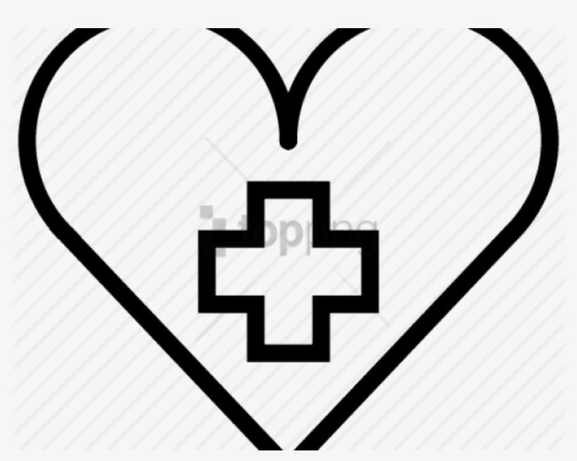 Free Png Heart Icons Cross - Paramedic Icon Png, transparent png download