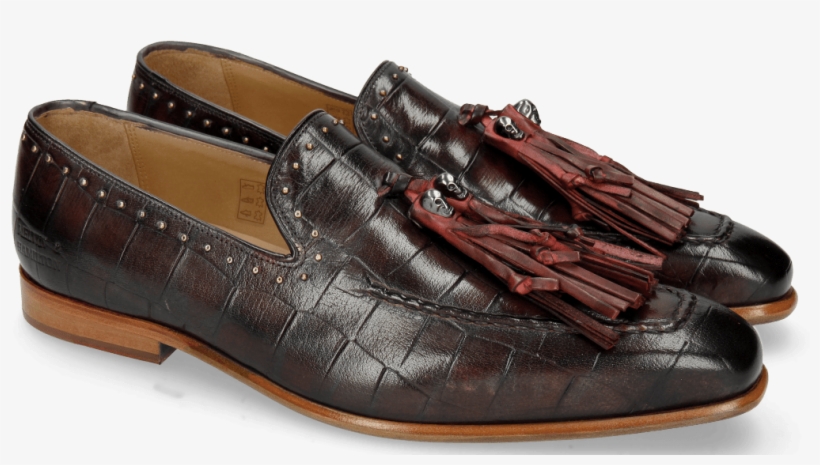 Loafers Lance 36 Turtle Black Red - Slip-on Shoe, transparent png download