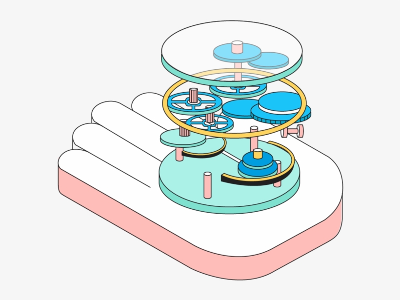 A Series Of Editorial Illustrations For The April Issue - Circle, transparent png download