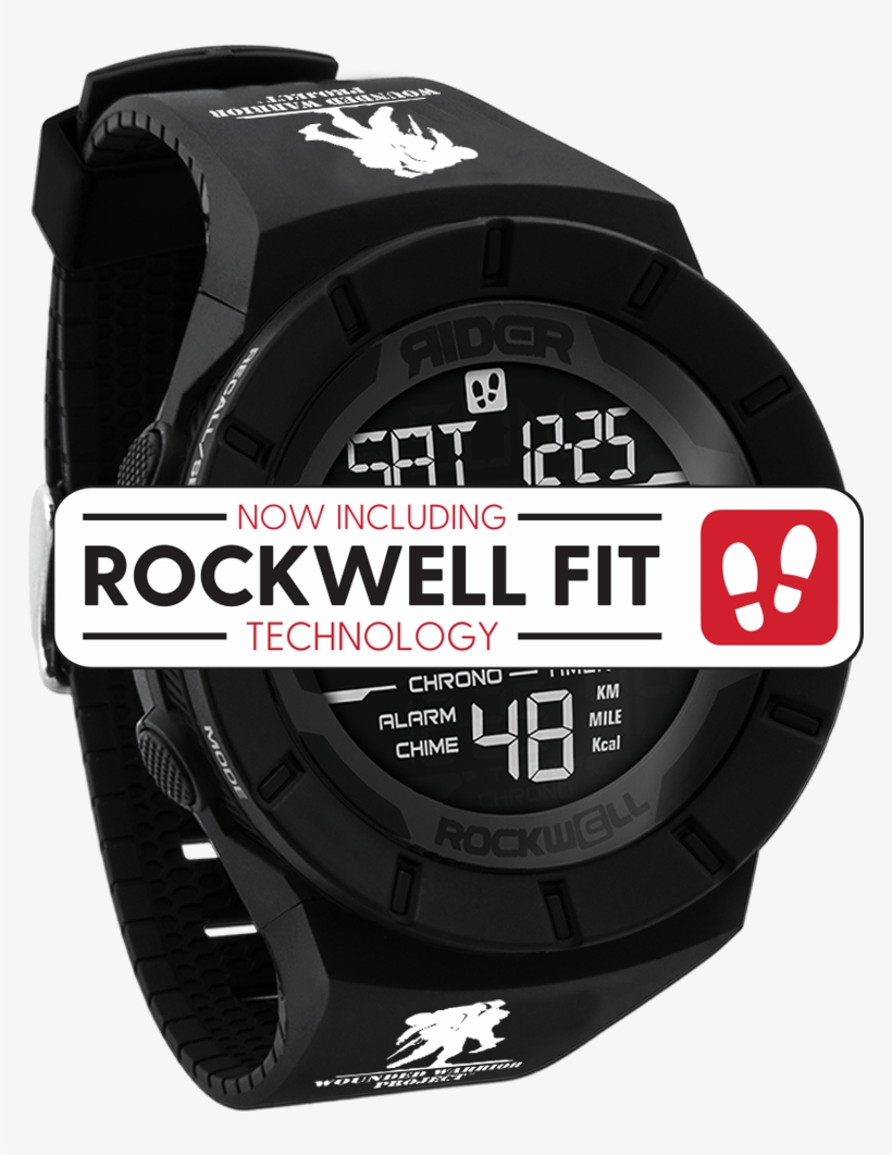 Coliseum Fit™ Wounded Warrior Project - Rockwell Watches, transparent png download