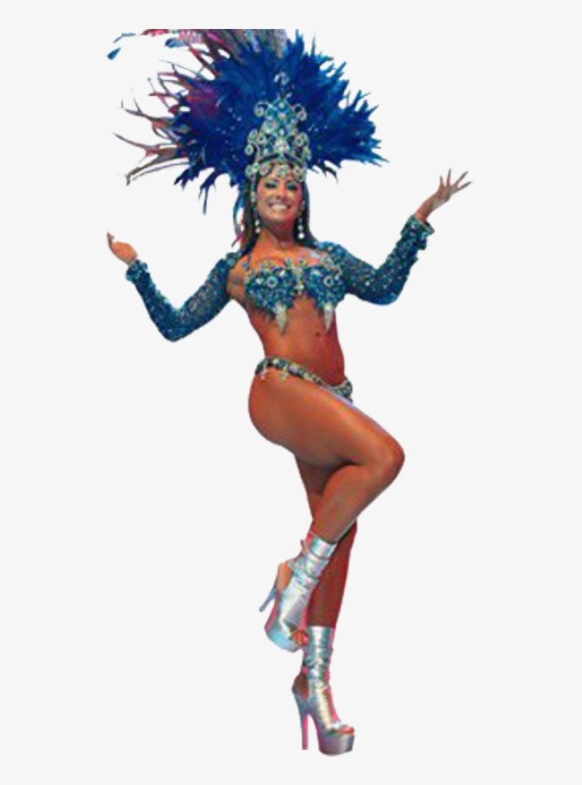 Passista De Carnaval Em Png - Bailarina De Carnaval Png, transparent png download