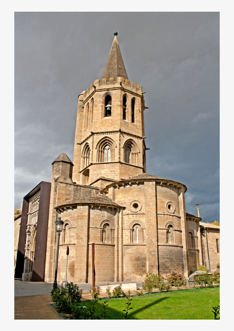 Foto Camping - Church Of Santa María La Real, transparent png download