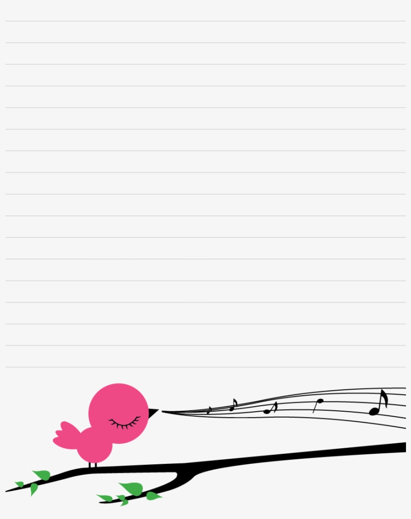 Music Mixed Design Notepad, transparent png download