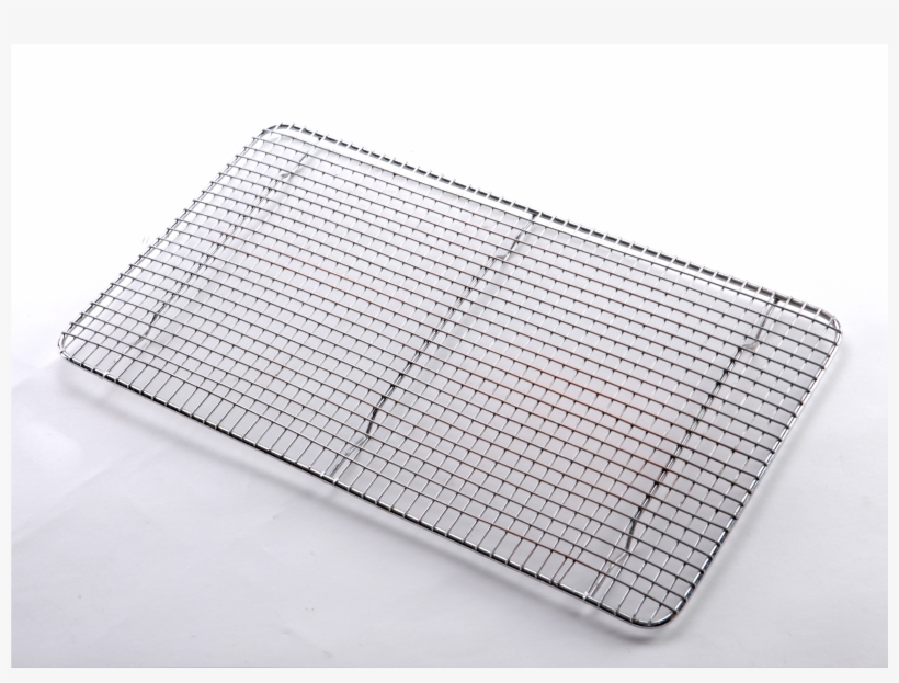 Chrome Plated Wire Pan Grate, 10″x18″ - Mesh, transparent png download