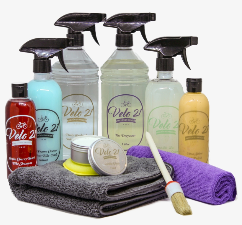 Velo21 Bike Cleaner - Glass Bottle, transparent png download