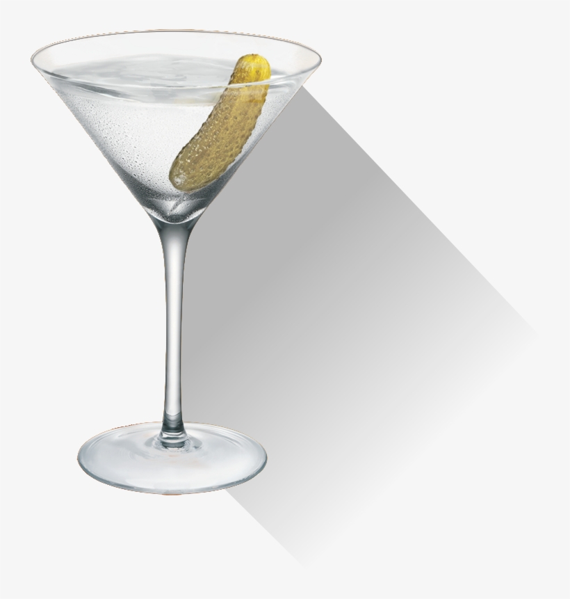 The Stoli® Dirty Pickle Martini - Dirty Martini, transparent png download