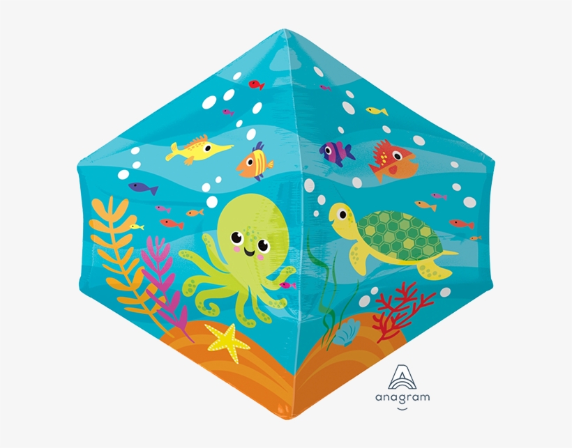 Under The Sea Foil Balloon - Illustration, transparent png download