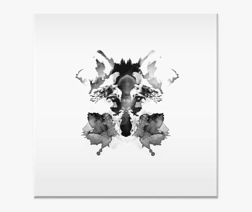 Azulejo Rorschach De Róbert Farkasna - Ink Blot, transparent png download