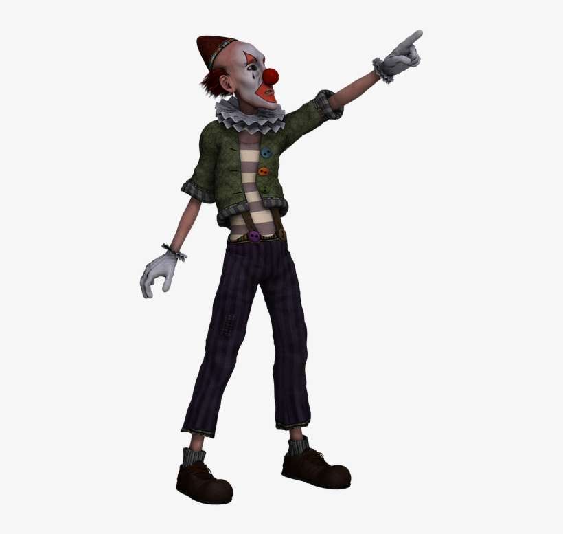 Clown, Fig, Fantasy, Digital Art, Isolated - Clown, transparent png download