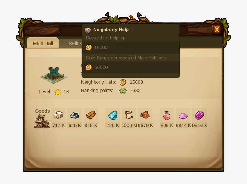 Neighborly Tip - Relic In Elvenar, transparent png download