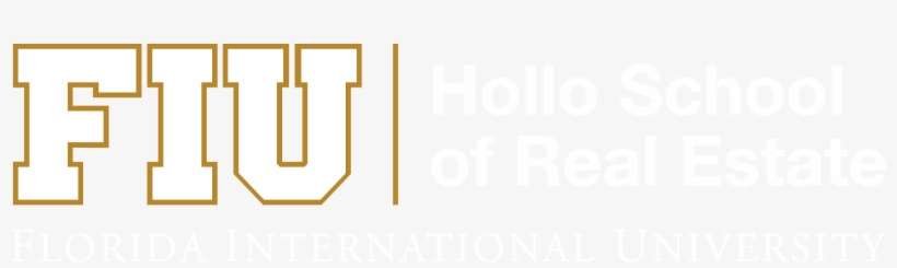 Hollo Real Estate Hrz Fiu Color Rev - Fiu, transparent png download