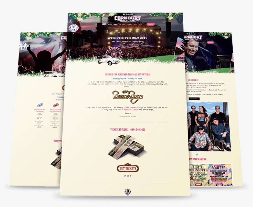 Cornbury-festival - Flyer, transparent png download