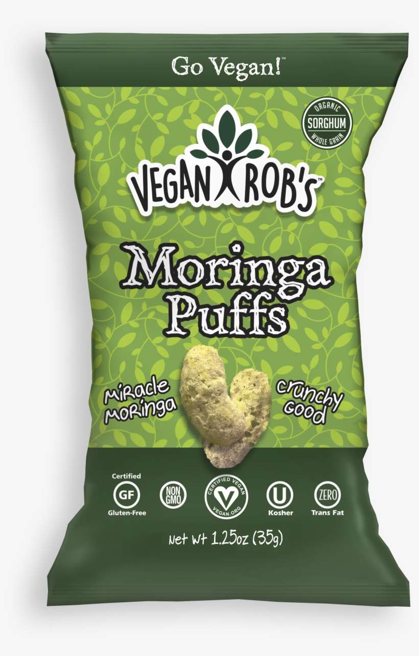 Vegan Robs Moringa Puffs - Vegan Rob's Moringa Puffs, transparent png download
