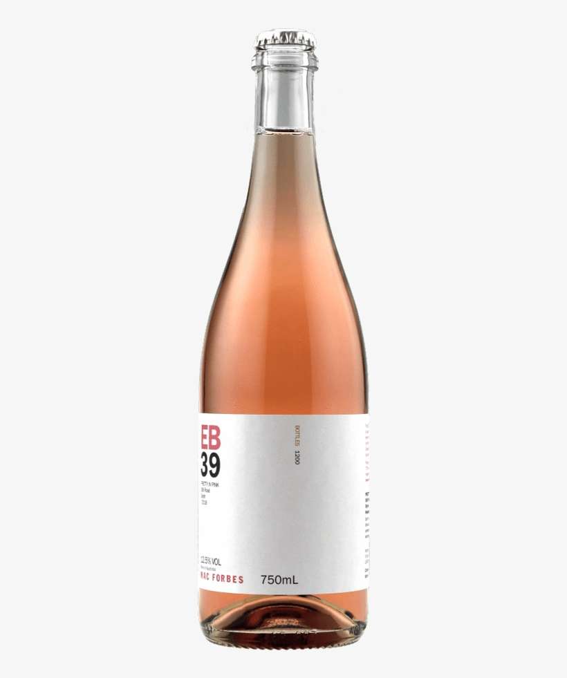 2018 Mac Forbes Eb39 Pretty In Pink Syrah Rosé - Glass Bottle, transparent png download